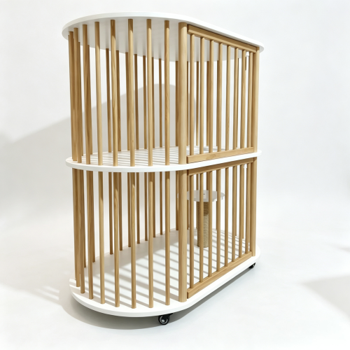 Oval Cat Villa (Two-Story)