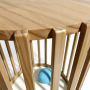 Side Table with Cat House