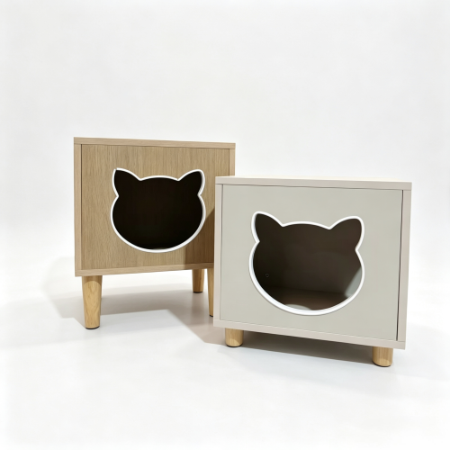 Multifunctional Cabinet with Cat House