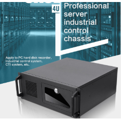 Professional server industrial control chassis for industrial control systems, CTI systems, etc.