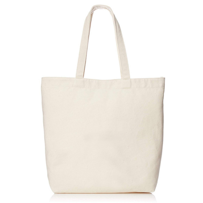 Bolso de compras a granel orgánico impreso reciclado, bolso de mano ecológico, tela en blanco, bolso de compras de lona de mano de algodón con logotipo personalizado