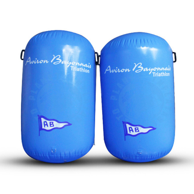 Bóias marcadoras de água de PVC flutuantes infláveis ​​para esportes aquáticos