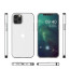 Capa de telefone transparente de 1.5 mm para iPhone 14 13 12 mini capa iPhone XR silicone capa macia para iPhone 14 Pro Max 8 7 para Samsung