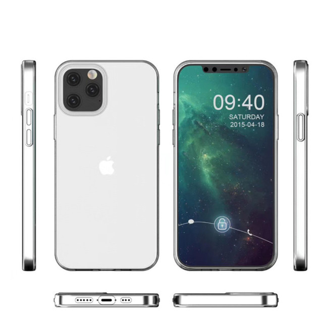Átlátszó 1.5 mm-es telefontok iPhone 14 13 12 mini tok iPhone XR szilikon puha borítás iPhone 14 Pro Max 8 7 telefonhoz Samsunghoz