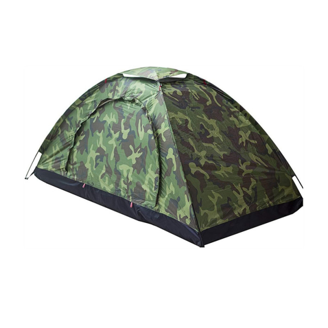 Camping Lightweight Backpacking Outdoor Equipment Camuflagem Tenda de Acampamento para Caminhadas Espaço Grande Atualizado