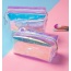 Custom travel PVC holographic organizer cosmetic makeup bag