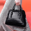 Bolso de mano negro 2022, bolso de compras, bolso de mano personalizado a la moda para mujer, bolsos de lujo para mujer, bolsos de mano de cuero genuino para mujer