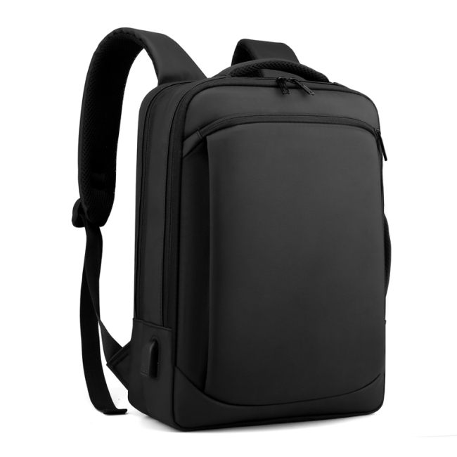 Utazási laptop hátizsák Üzleti lopásgátló vékony, tartós laptop hátizsák USB töltőporttal