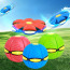 Boys Flying UFO Flat Throw Disc Ball With LED Light Toy Kid Outdoor Garden Beach Game Children's Sports Balls Toys Gift