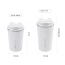304 stainless steel colors coffee capsule cup various sizes cup