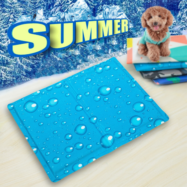 Kisállat hideg szőnyeg ágy kisállat hideg gél párna hőcsillapító nyári puha kutya hűtőszőnyeg Cool Down kisállat jégpárna matrac macskapárna