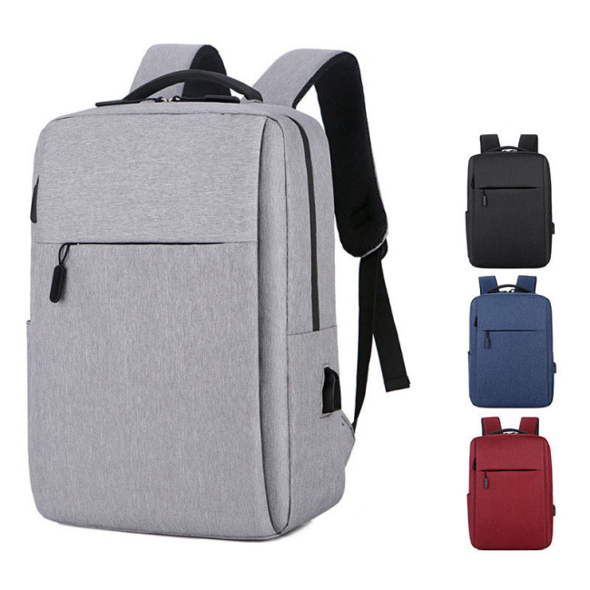 Унисекс бизнес-рюкзак для ноутбука Antfleece водонепроницаемый рюкзак большой емкости с USB-портом
