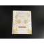 Esküvőszervező könyv és szervező egyedi logó A4/ A5 arany spirál jegyzetfüzet esküvőszervező