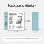 Foldable Desktop Phone Stand 360 Rotating Aluminum Mobile Phone Holders