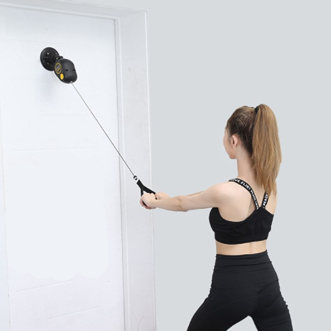 Faixas de resistência de parede de corda elástica ajustável personalizada para academia em casa de alta elasticidade para fitness