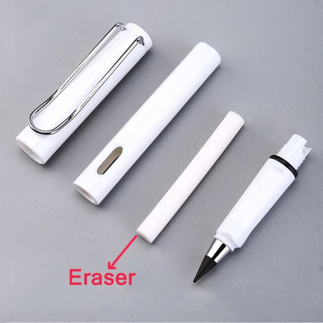 New Unlimited Technology Reusable Writing Inkless Pencil Everlasting Magic Pen Pencil