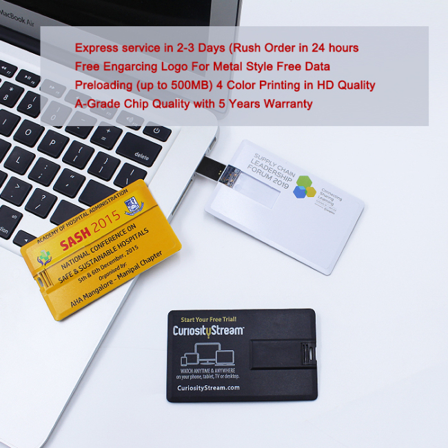 Tarjeta de crédito USB 2.0 3.0, pendrive de 1GB, 2GB, 4GB, 8GB, 16GB, 32GB, 64GB, 128GB, memoria USB para tarjeta de visita