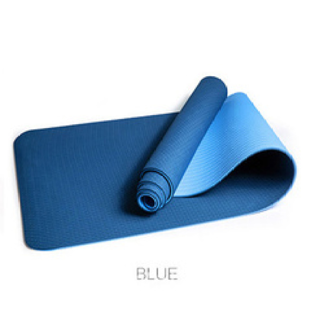 Equipamento para exercícios de ioga Esterilla para uso doméstico de pilates eco antiderrapante de 6 mm