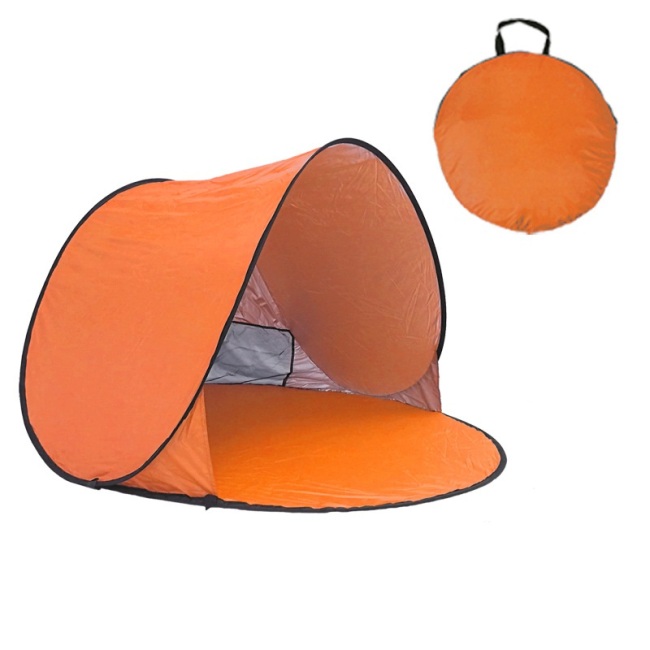 Hordozható fényvédő automatikus napvédő azonnali felugró sátor, vízálló baba strandsátor