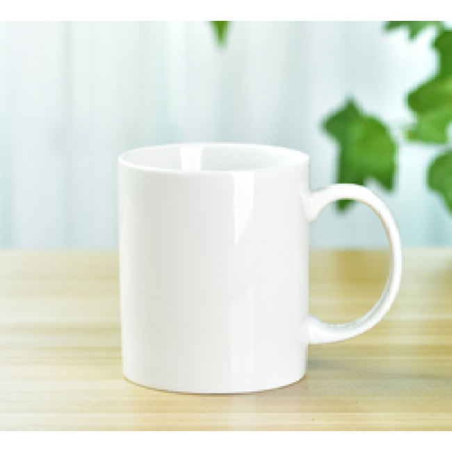 Taza de café promocional de 11 onzas, venta al por mayor, tazas de cerámica personalizadas en blanco blancas de Navidad, taza de cerámica