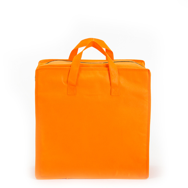 Высококачественная многоразовая сумка из нетканого материала Extra Large с застежкой-молнией