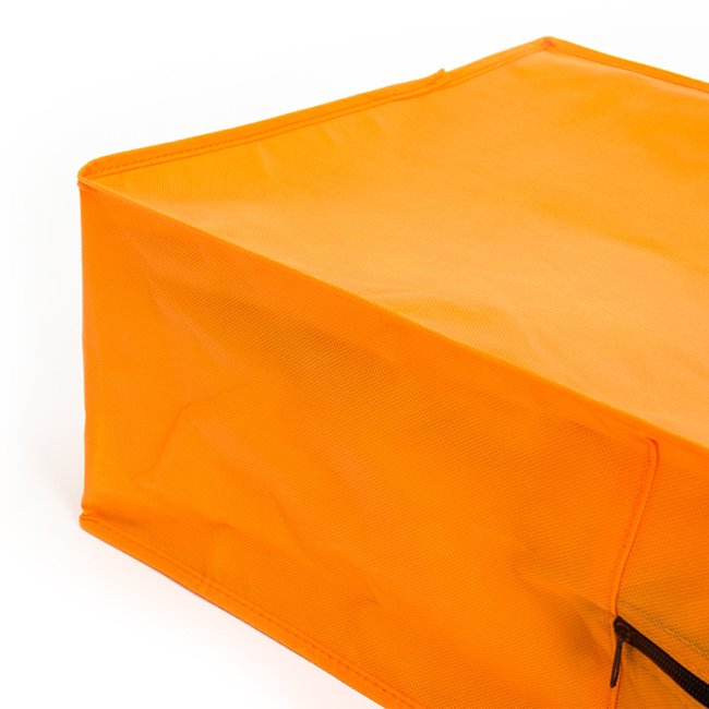 Высококачественная многоразовая сумка из нетканого материала Extra Large с застежкой-молнией