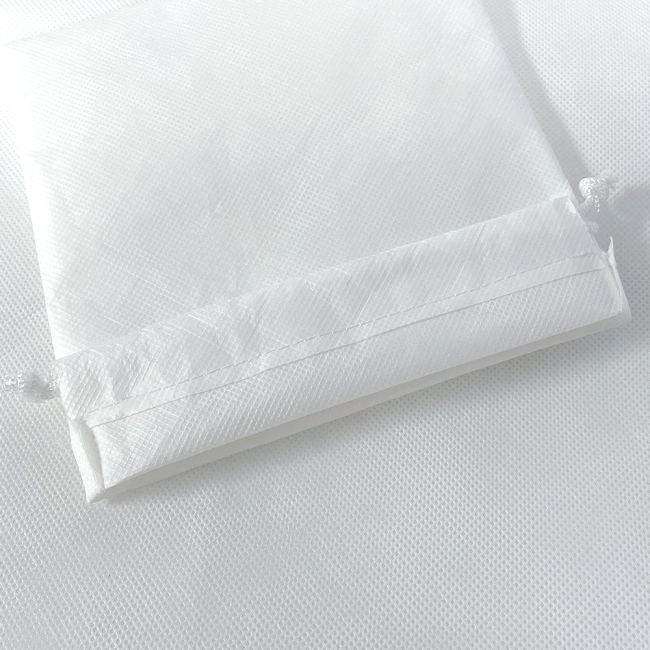 Kingsub vende al por mayor el bolso no tejido sublimado con cordón del logotipo del bolso con cordón de la sublimación blanca en blanco