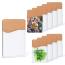 Carteira de telefone de couro PU porta-cartões para bolso traseiro adesivo capa de telefone celular HTV amigável DIY espaços em branco para vinil