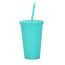 Testreszabott logó Új műanyag pohárpoharak Duplafalú műanyag átlátszó akril pohár szalmapohár Újrahasználható pohár