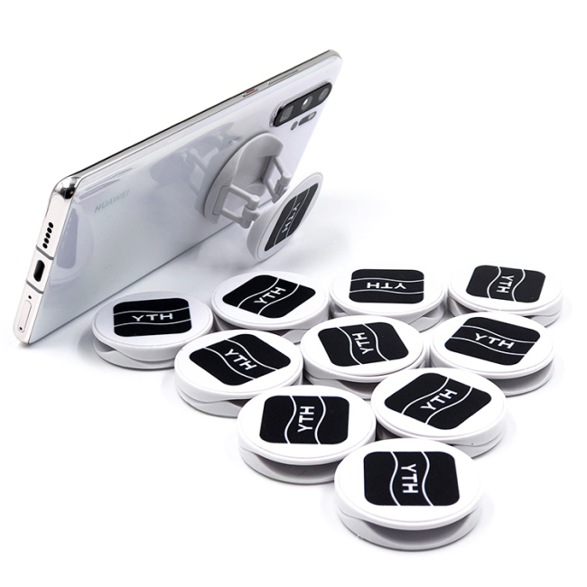 Poppings Phone Socket UP Grip Holder com Design LOGOTIPO Impressão Soquetes Suporte para telefone Suporte para telefone