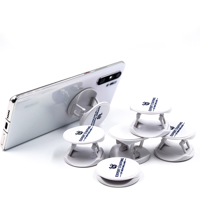 Poppings Phone Socket UP Grip Holder with Design LOGO Printing Sockets Phone Stand Phone Holder