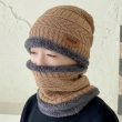 Kid Khaki set:hat + scarf
