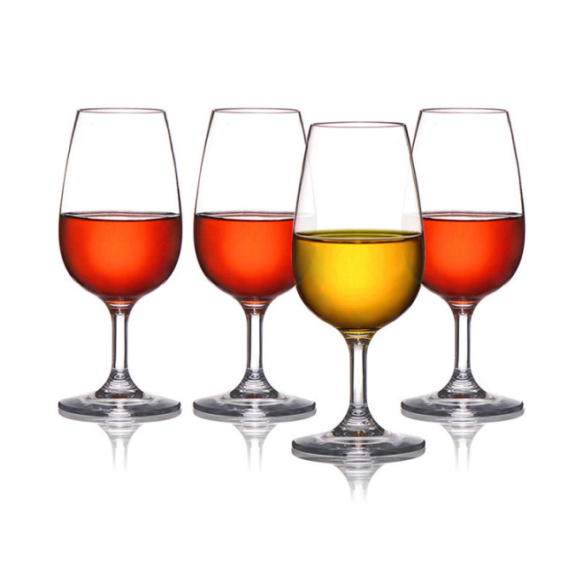 Многоразовые пластиковые бокалы для шампанского цвета тритана пластиковые бокалы для вина