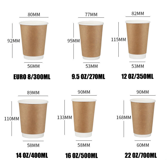 Одноразовые кофейные бумажные стаканчики с крышкой для горячего тиснения с логотипом на заказ, 6 унций, 8 унций, 9 унций, 10 унций, 14 унций, 16 унций