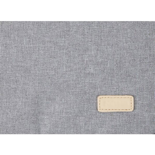 Bolsas para portátil con funda de lona de algodón para viajes, negocios, oficina, universidad, unisex, color gris a granel