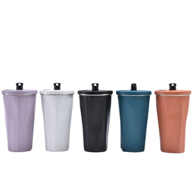 Вакуумная чашка Vasos из нержавеющей стали с двойными стенками на 20 унций, стакан для путешествий, термокружка для кофе с крышкой