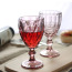 Hot Selling boho blue Champagne wine glass goblets cups vintage pink goblets becher