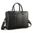 Klasszikus fekete üzleti táska bőr kézitáska válltáska Valódi bőr táska laptoptáska férfiaknak