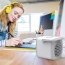 Resfriador de ar Maneira rápida e fácil de resfriar Mini refrigerador de ar com USB para ar condicionado de mesa de escritório doméstico