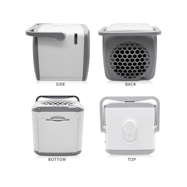 Воздушный охладитель Быстрый и простой способ охладить мини-воздушный охладитель с USB для домашнего офиса Настольный кондиционер
