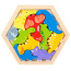 Baby Wooden Puzzle Blocks Toy Animal Fruit Jigsaw Cartoon Animal Traffic Toys Educational Toys Puzzles for Kids Gifts