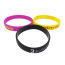 Silicone Bracelets Elastic Wrist Hand Band Rubber Wristbands With Logo Custom China Engraved Silicon Bracelet For Custom