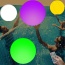 Pool Toys 40cm Light Up  Balls 12 Colors Garden Floating Luminous LED ball Beach Lights Remote Control LED Beach Ball