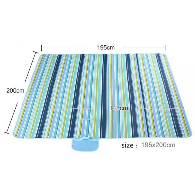 Outdoor & Picnic Blanket Extra Large Sand Proof and Waterproof Portable Beach Mat for Camping Hiking Festivals