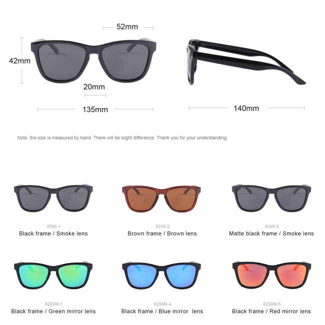 Hecho en China, gafas de sol polarizadas con logotipo personalizado, gafas uv400, promoción, gafas de sol negras mate