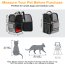 Portable Double Layer Outdoor Use Foldable Dog Bag Breathable Cat Carrier Backpack Collapsible Pet Backpack