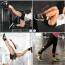 Punhos de tornozelo acolchoados de neoprene para levantamento de peso D-ring Alças de tornozelo ajustáveis ​​Faixa de pulso para máquinas de cabo de ginástica Treino de fitness