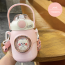 Cute Animal Shape Portable Double Wall Thermos Stainless Steel Insulated Water Bottle Vacuum Cup Sport Travel Coffee Cup