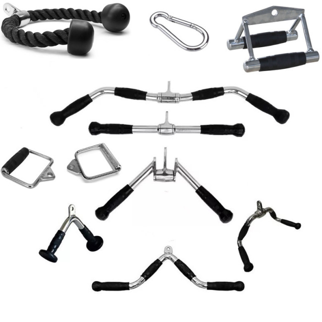 Gym fitness cross fit equipment accessories Cable Row Attachment