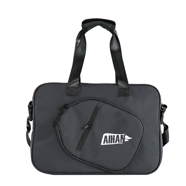 OEM luxury PU leather pickleball paddle bag  Carrying Case pickleball racket bag